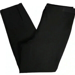 Calvin Klein Women's Black‎ Dress Pants Size 8 Business Straight Leg Front Slit